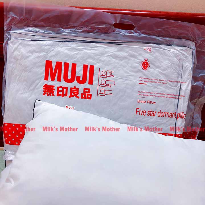 Một đôi ruột gối bông muji chính hãng TOPAZ nhập khẩu cao cấp chất liệu COTTON mang lại cảm giác mềm mại êm ái