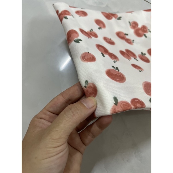 KHĂN TRẢI BÀN HÀN QUỐC HOẠ TIẾT TRÁI CÂY TƯƠI MỚI / Korean tablecloth fruit printed