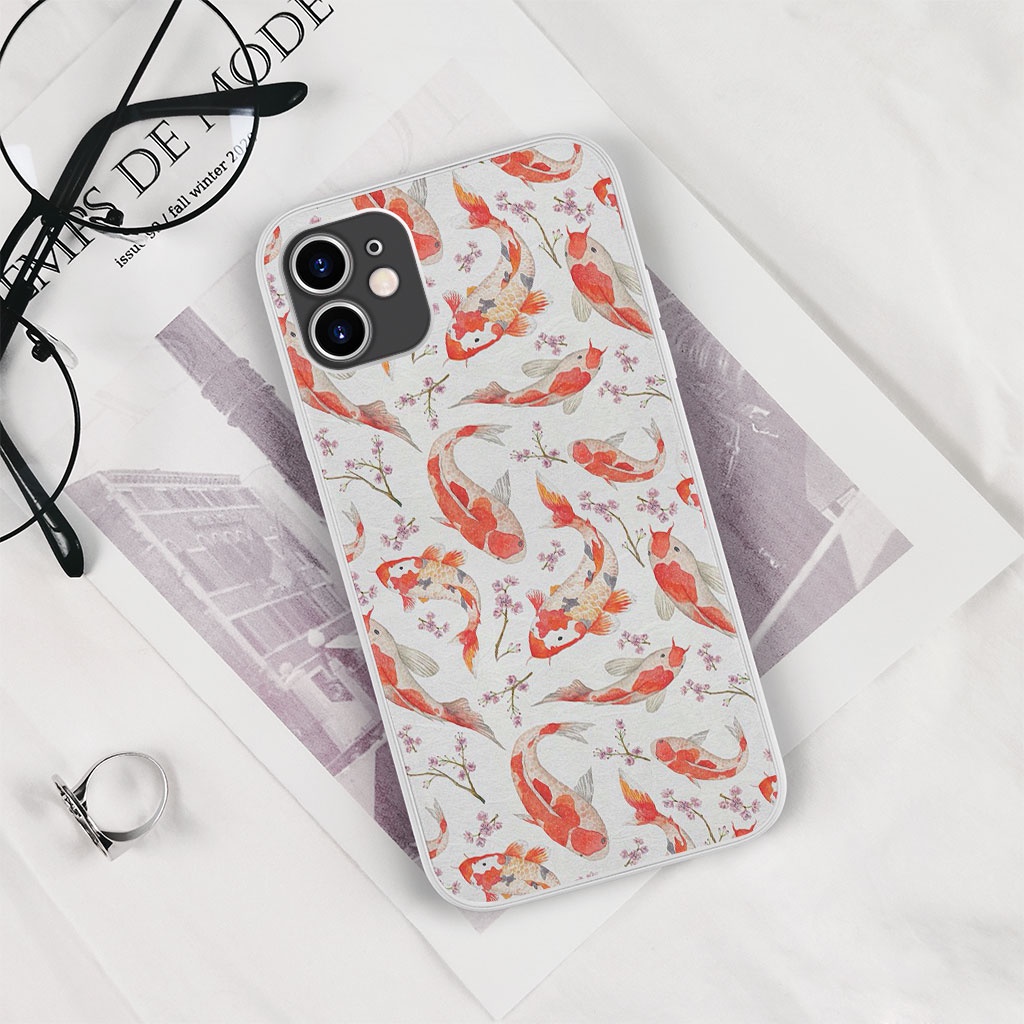 Ốp IP 11 đàm cá khoe sắc Aug Iphone 6 6s 7 7s 8 SE X XR XS 11 12 13 Plus Pro Promax LRT20217611