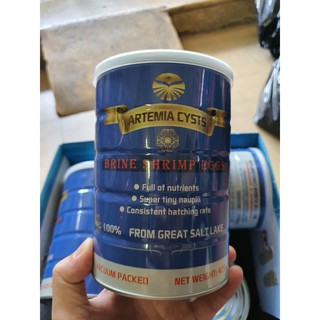 Artemia lon xanh đậm ấp nở nhiều - hàng bảo đảm