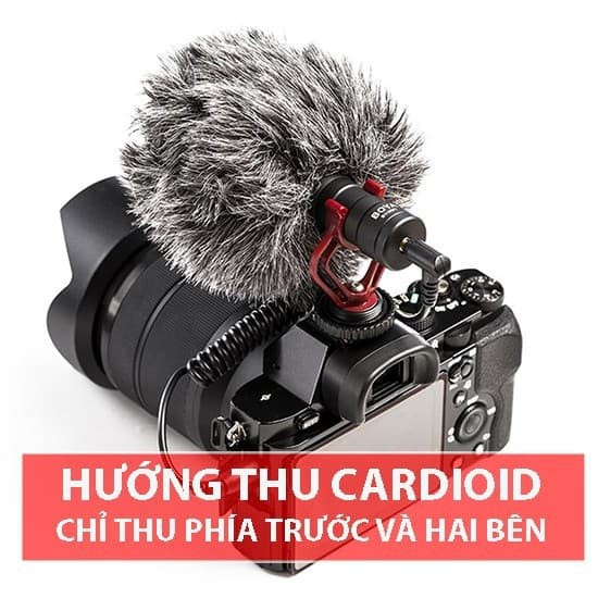 (CÓ SẴN) MIC Thu Âm BOYA BY-MM1 Cho Máy Ảnh DSLR, Mirroless, Smartphone, Action Cam, Gopro, DJI Pocket, DJI Action ...