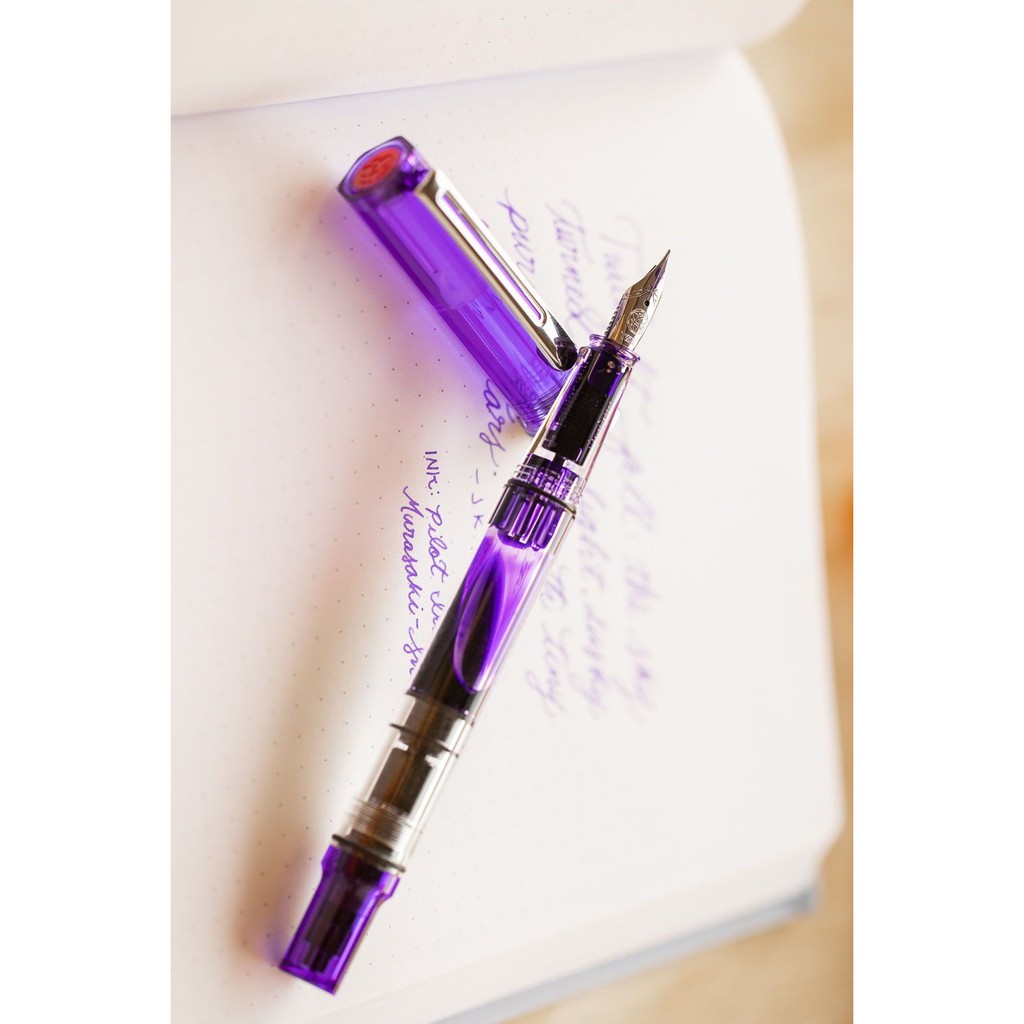 [ TAIPOZ ]  - Bút máy TWSBI Eco Transparent, Purple