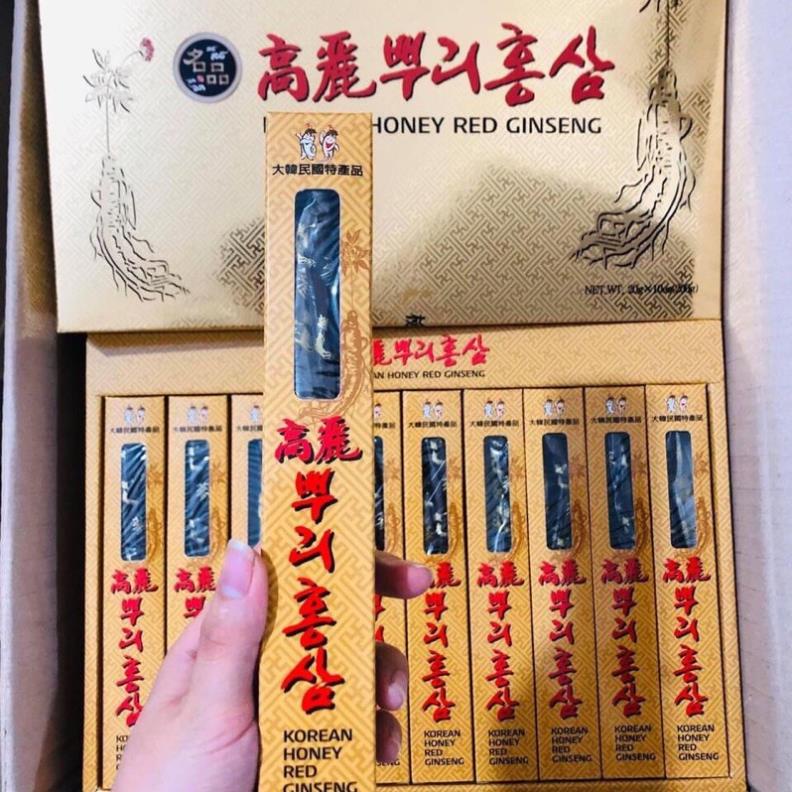 Sâm Tẩm Mật Ong Nguyên Củ 200g | BigBuy360 - bigbuy360.vn