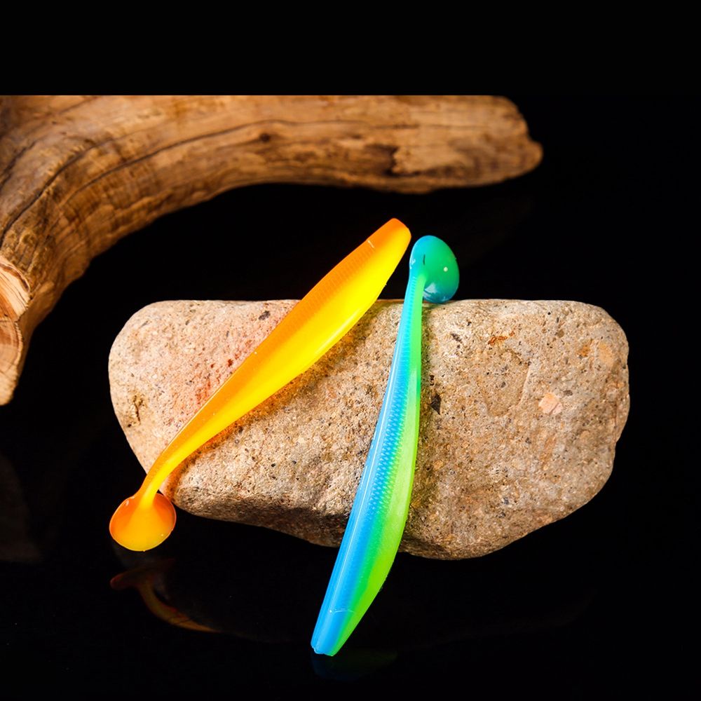 Set 4 Mồi Câu Cá Giả Bằng Nhựa Mềm 14cm 16cm 6g 13g