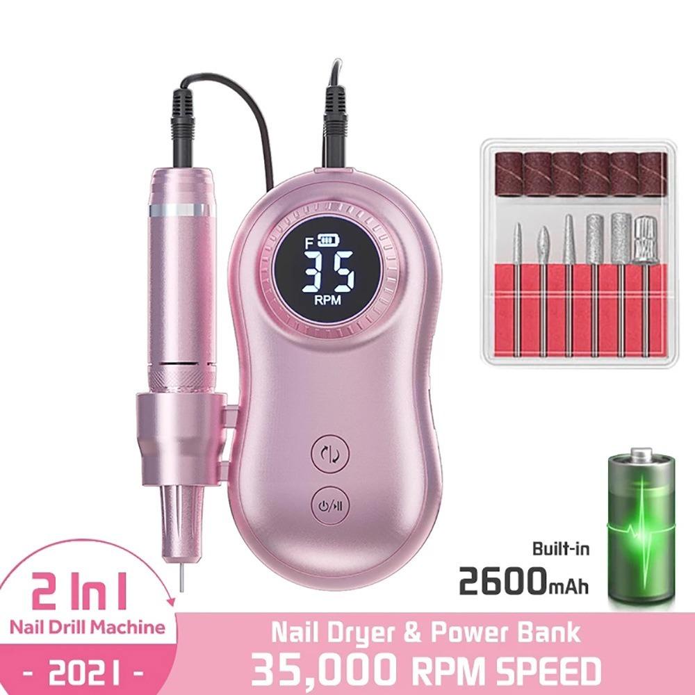 EUCA Máy Khoan Móng Tay 35000RPM Chuyên Dụng