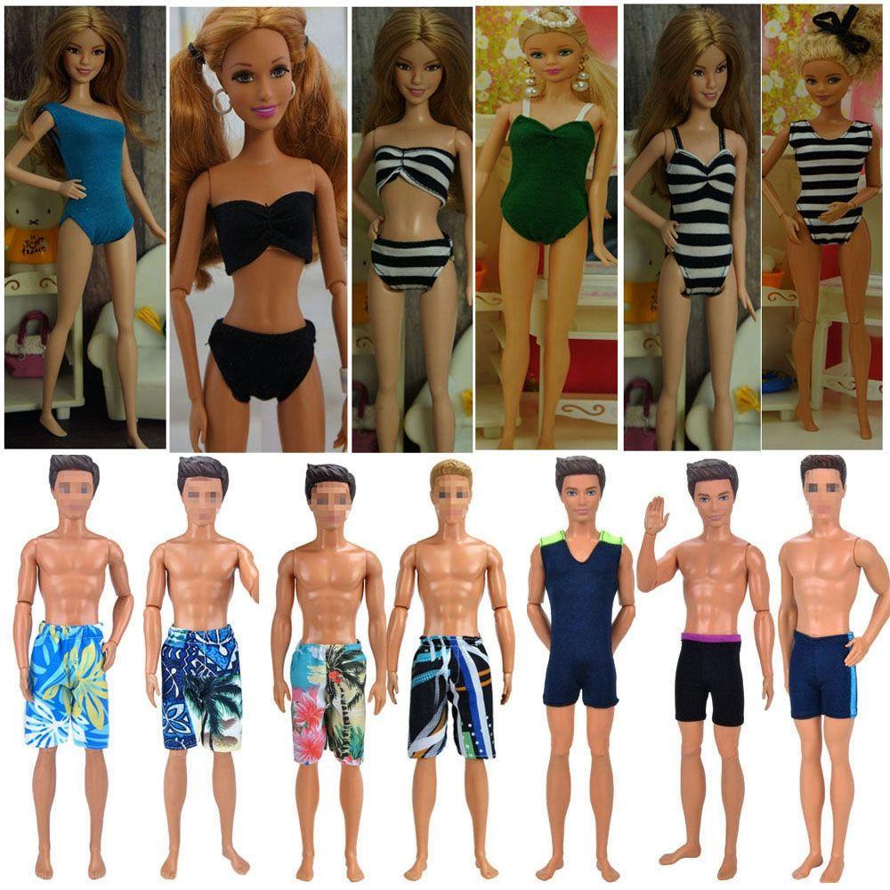 NIUYOU Quần Bơi Cho Búp Bê 1 / 6 Ken 30cm
