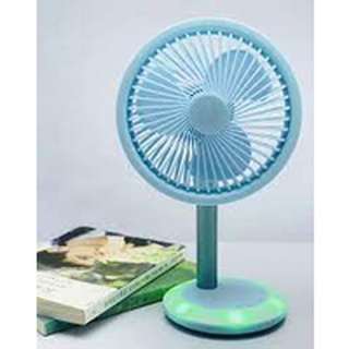 Quạt Tích Điện FS01 Pin 4000Mah Sử Dụng 10h Siêu Mát ,Có Đèn Led,Phù Hợp Để Bàn Làm Việc Đi Chơi,Dã Ngoại BH6T