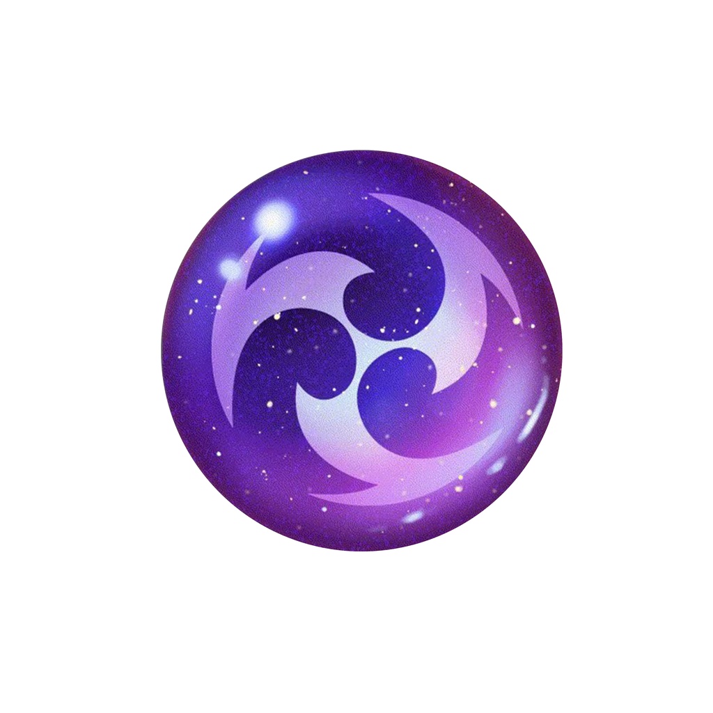 Huy hiệu IN HÌNH Nguyên tố Genshin Impact