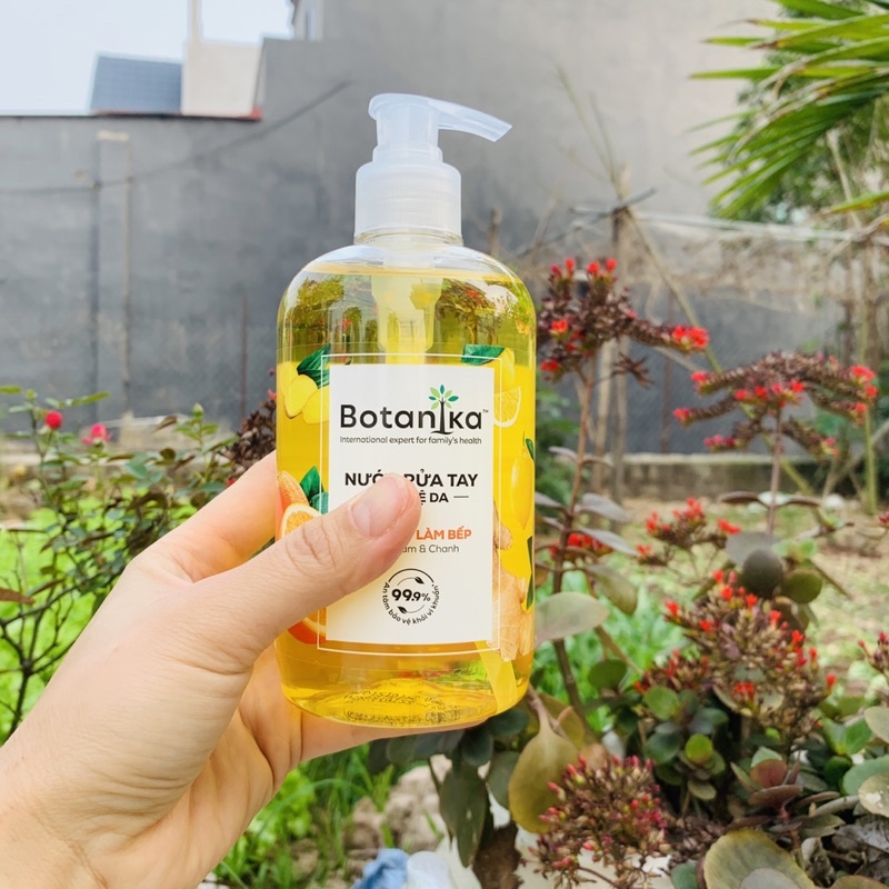 NƯỚC RỬA TAY BẢO VỆ DA BOTANIKA LOẠI 500G