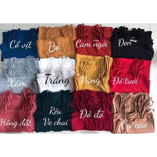 áo croptop sợi bún(kèm video)