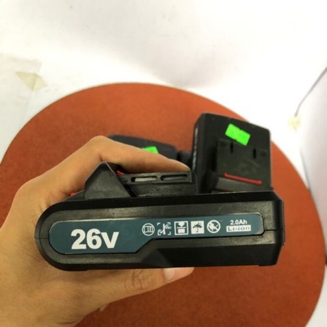 Pin Máy Khoan 21V-24V-26V-36V 5cell 3.0AH Dùng Cho Máy Makita-Bosch-Hitachi-Dewalt...