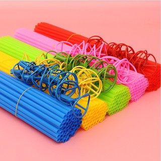 [Giá rẻ nhất] Combo 50 que gài bóng bay - que to