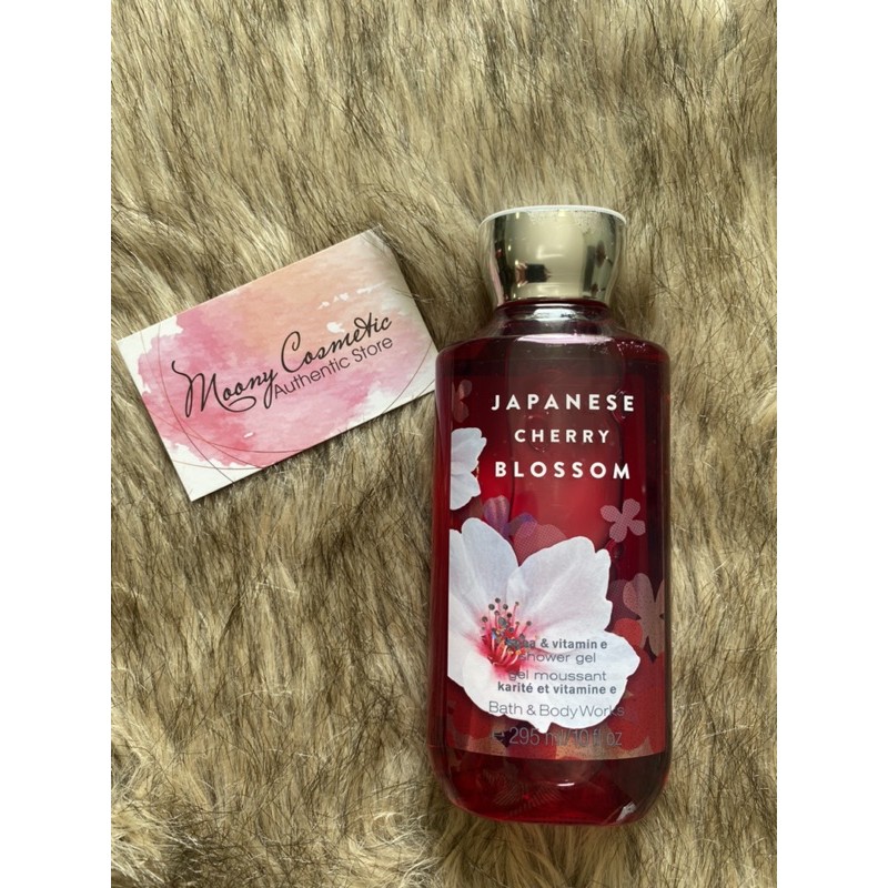 Xịt thơm, lotion dưỡng, cream body, Gel tắm Japaneses cherry blossom Bath & body works BbW | BigBuy360 - bigbuy360.vn
