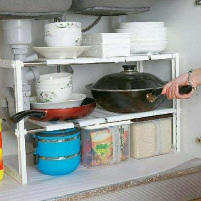 Giá Để Chén Dĩa 2 Tầng Tiện Dụng Cho Nhà Bếp | BigBuy360 - bigbuy360.vn