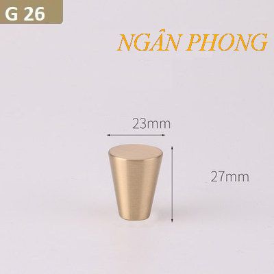 TAY NẮM TỦ ĐỒNG G26