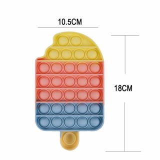 Đồ Chơi Xốp Squishy Giảm Stress Hình Cây Kem Nhiều Màu Dễ Thương Cho Người Lớn Và Trẻ Em
