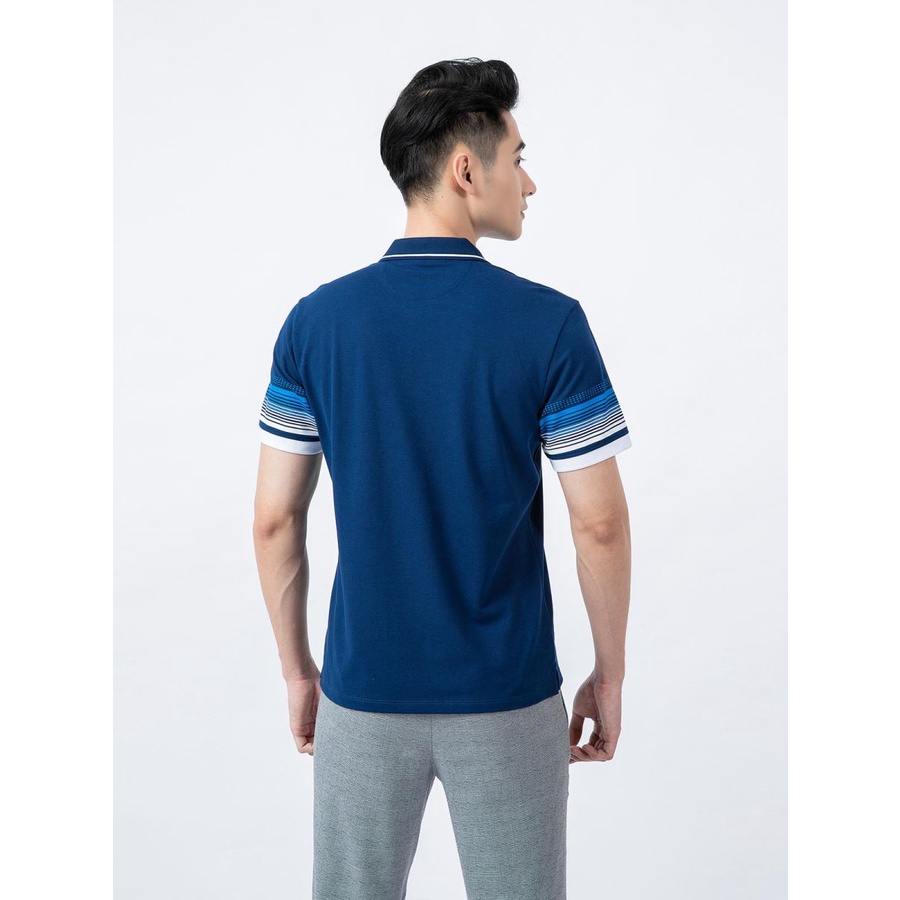 (XẢ ÁO LỖI NHẸ) Áo polo nam Insidemen do Aristino sản xuất màu tím than tag 395k IPS012S1