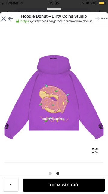 Hoodie Donut DirtyCoins .Happy Conds