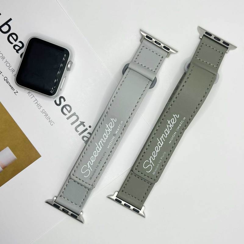 Dây Da Thay Thế 45mm 41mm 44mm 40mm 42mm 38mm Cho iwatch 6 7 3 5 4 se
