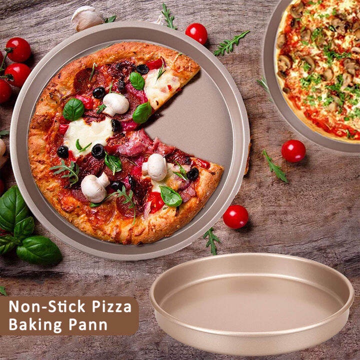 Khuôn nướng pizza, Khay nướng pizza chống dính các size cho gia đình