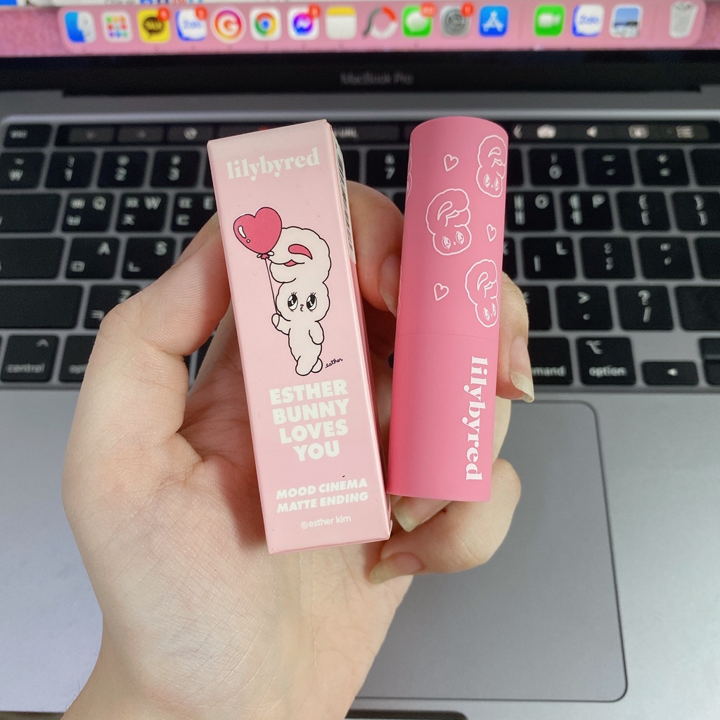 (Có sẵn) - Son Lilybyred bảng Bunny màu PINK