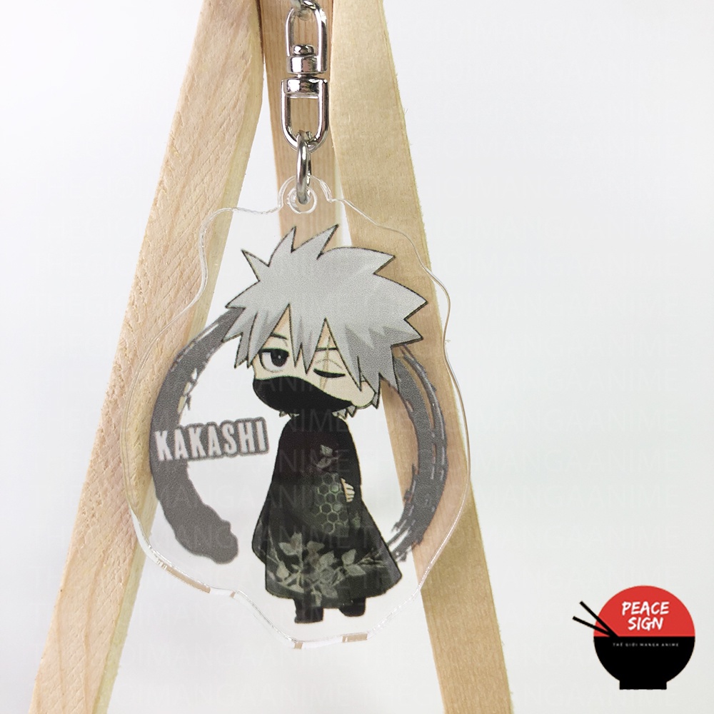 Móc khóa NARUTO SHIPPUDEN - DEFORMED ver in hình anime chibi xinh xắn