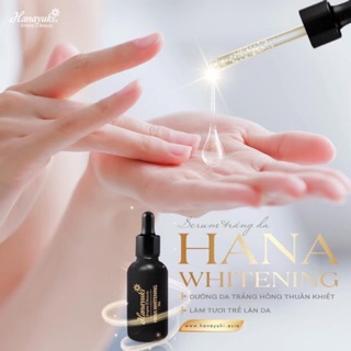 Date 2024 - Serum Siêu Dưỡng Trắng Chống Lão Hoá Hana Whitening (Hanayuki) ♥️♥️