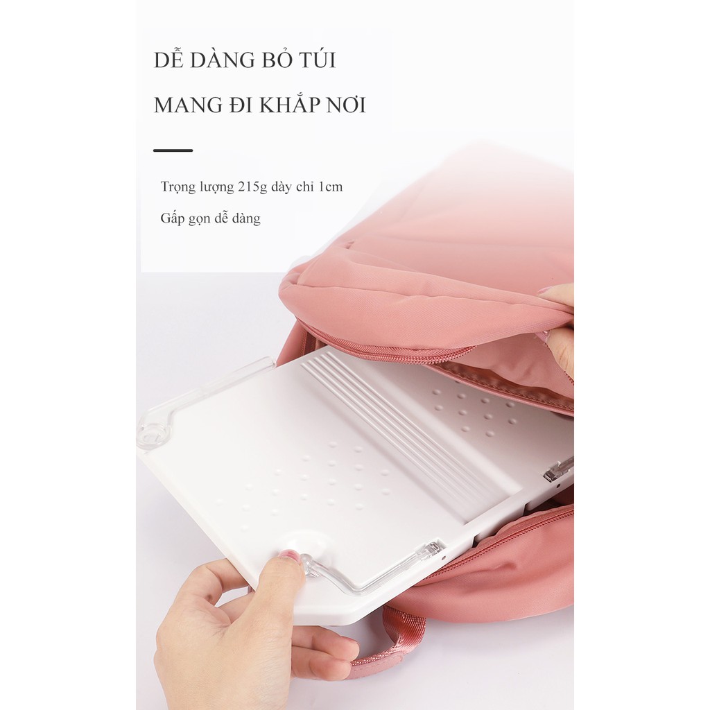 KHAY ĐỂ SÁCH VÀ IPAD CAYABE CHO BÉ HỌC BÀI SAY MÊ CHỐNG GÙ, CHỐNG CẬN