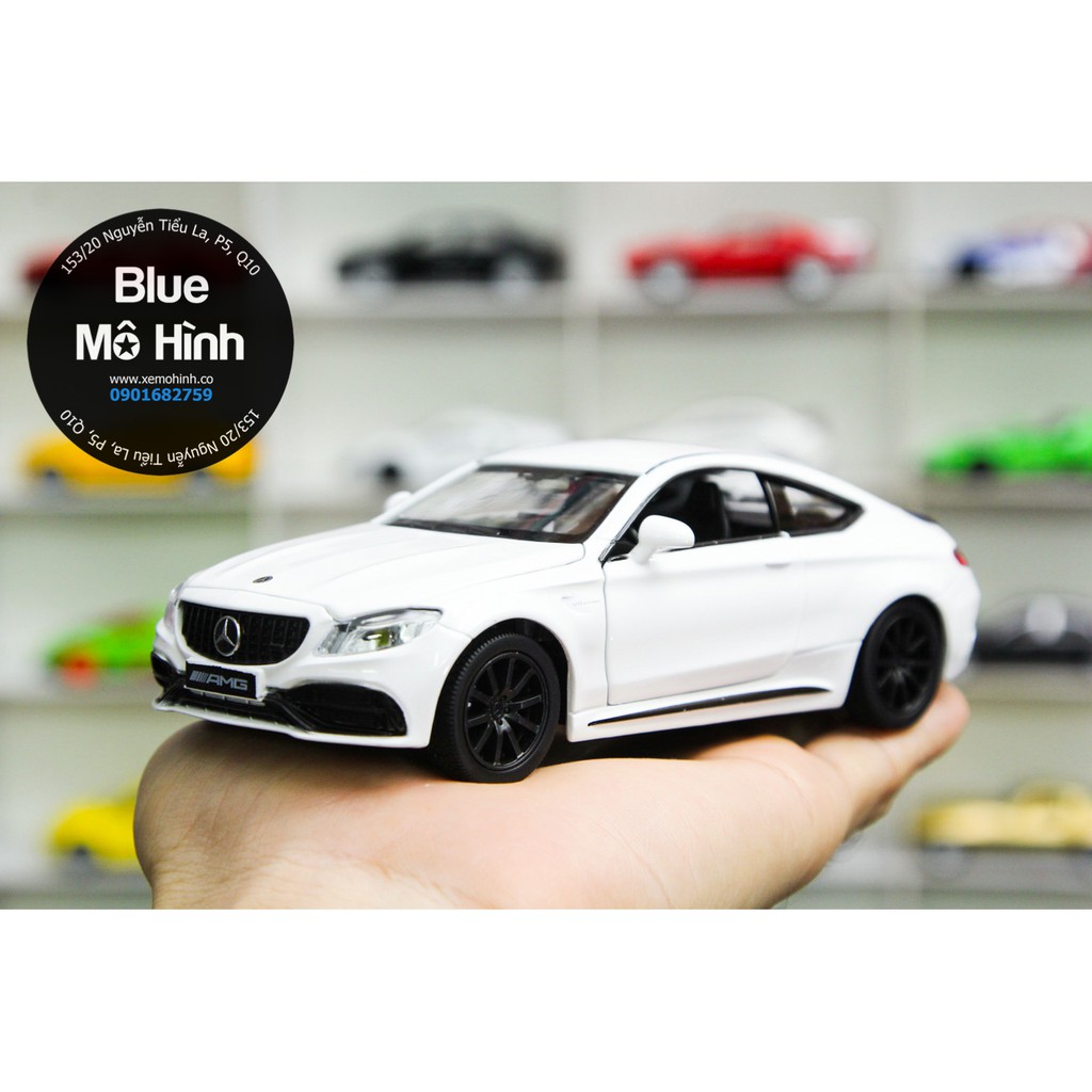 Blue mô hình | Xe mô hình Mercedes C63 Coupe New tỷ lệ 1:32