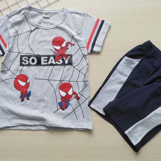 bộ đại bé trai cotton 4x
