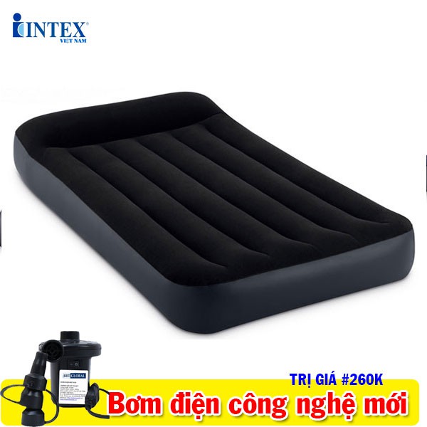 Đệm hơi đơn Intex rộng 99cm, dài 1m91 nhiều màu