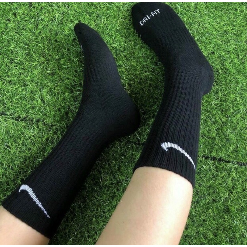 Tất vớ thể thao cổ cao Nike Drifit chính hãng vnxk Sukishop