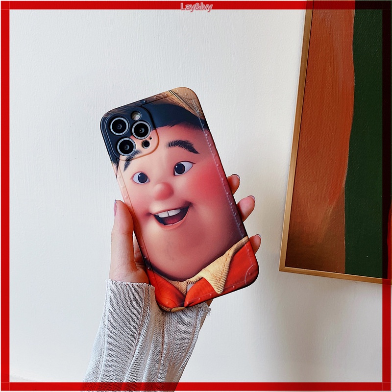 Cartoon Cute Film Up Little Fat IMD Silicone Anti-fall Phone Case Soft Case for IPhone7/8 IPhone 7Plus/8Plus IPhone X XS XR XSmax IPhone 11 11pro 11promax IPhone 12 12pro 12promax