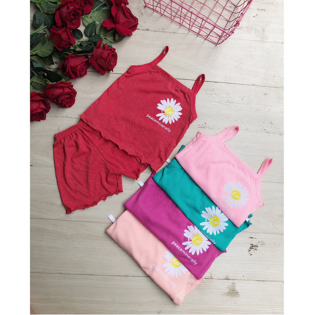 BỘ 2 DÂY HOA CÚC BÉ GÁI DP271