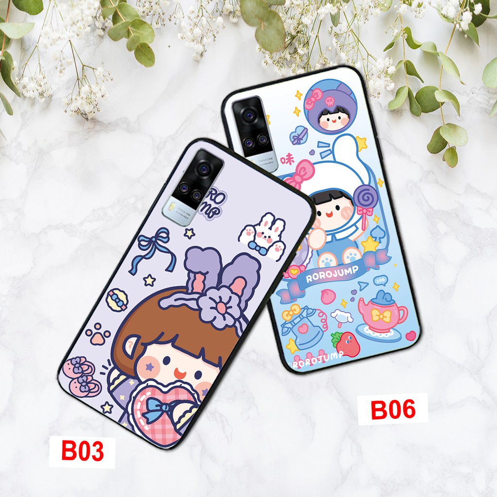 ỐP LƯNG VIVO Y51 2020 MỚI NHẤT CÔ GÁI JUMP RORO ĐẸP/HOT