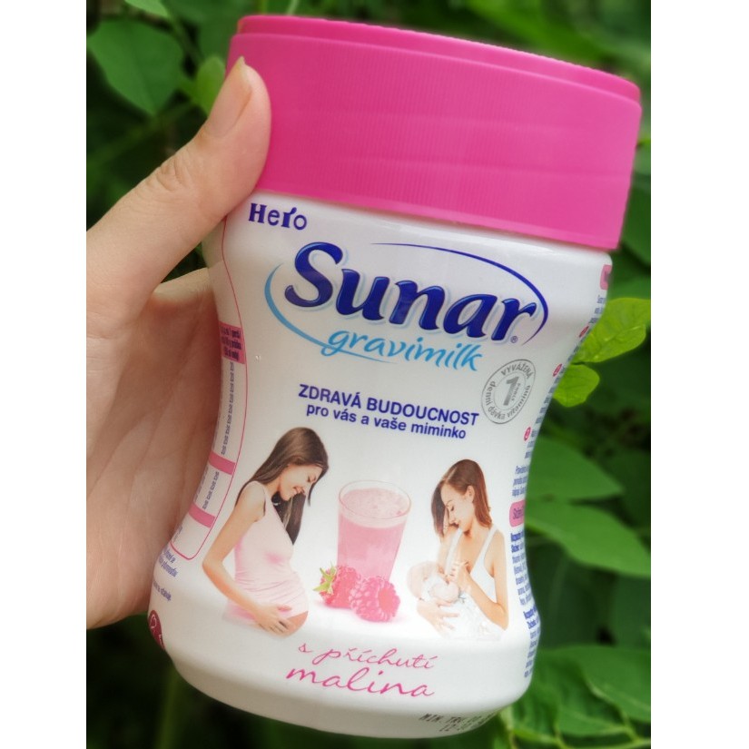 SỮA DÀNH CHO BÀ BẦU SUNAR GRAVIMILK 300g - HÀNG XÁCH TAY SÉC - DÀNH CHO CÁC MẸ ỐM NGHÉN