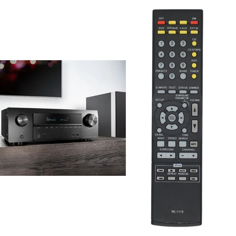 Điều khiển từ xa Rc-1115 chuyên dùng cho Denon- Avr1601 Avr1802 2506 2803 Avr-1312 Avr-1311