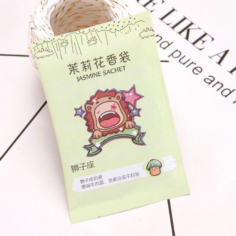 TÚI THƠM MINI 12 CUNG HOÀNG ĐẠO ĐỂ TỦ QUẦN ÁO GIÀY DÉP