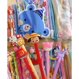 TÚI 20 bút viết xinh xắn mực nước giá rẻ kèm túi đựng dễ thương - có sẵn