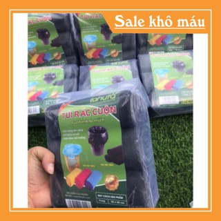 (siêu xả hàng) Combo 3 Cuộn Túi Rác TDR Sinh Học Tự Huỷ Không Lõi Siêu Tiết Kiệm
