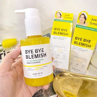 SỮA RỬA MẶT SỦI BỌT SOME BY MI BYE BYE BLEMISH BUBBLE CLEANSER