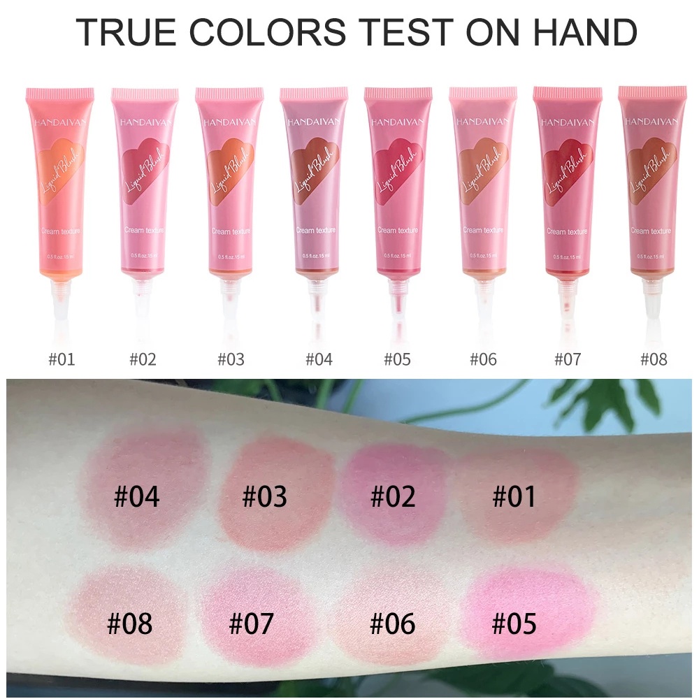 (Hàng Mới Về) Má Hồng Dạng Lỏng Dưỡng Ẩm Làm Sáng Da Màu Nude Tự Nhiên | BigBuy360 - bigbuy360.vn