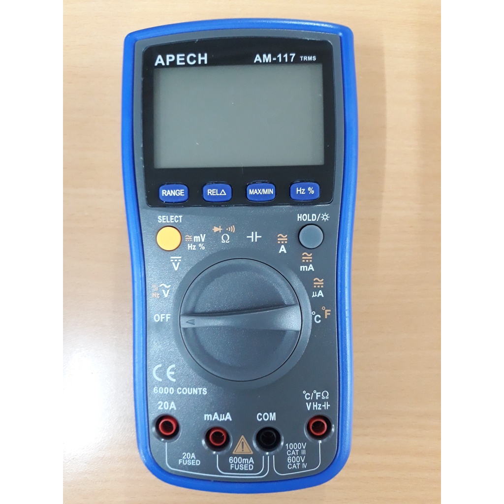 Apech AM-117 đồng hồ vạn năng hiện số trueRMS  APECH AM 117