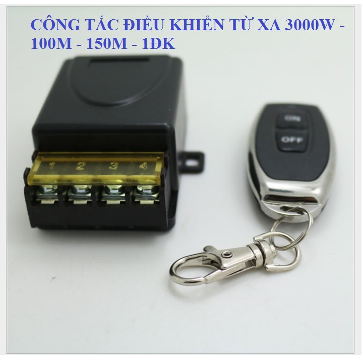Công tắc điều khiển từ xa khoảng cách 100m/3000W/220V