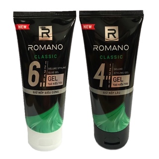 GEL TẠO KIỂU TÓC ROMANO CLASSIC 150G GIỮ NẾP LÂU/ GIỮ NẾP SIÊU CỨNG