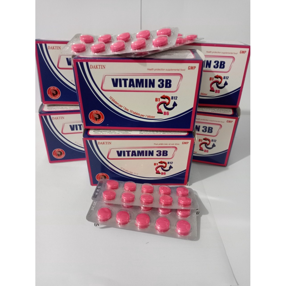 Viên uống VITAMIN 3B Hộp 100 viên