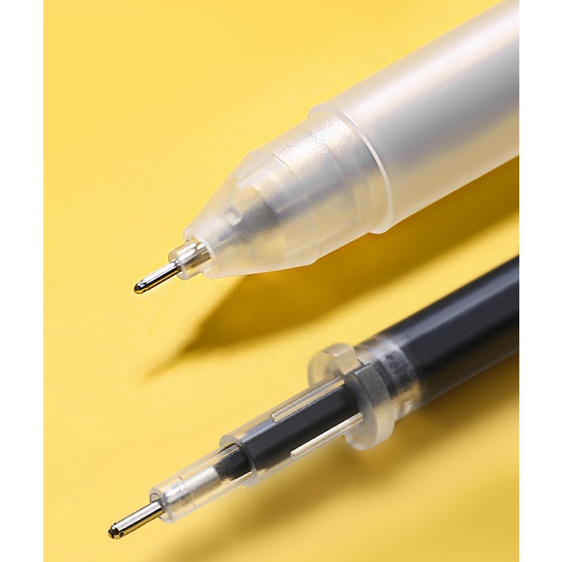 Giá Đỡ Bút Gel Màu Trắng 0.5mm Không Bẩn Tiện Dụng Cho Văn Phòng