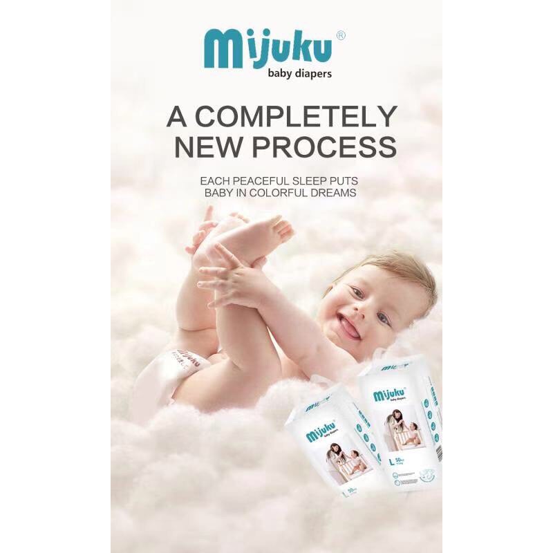 Bỉm dán MIJUKU chính hãng đủ size S, M, L bịch 50 cái