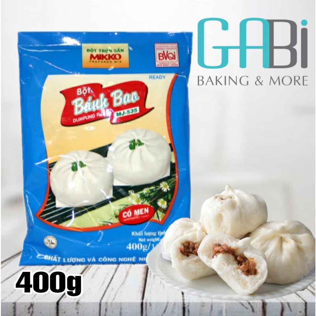 Bột bánh bao Mikko 400g (kèm men)