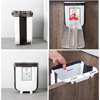 Thùng Rác Treo Tủ Bếp Hamart Thùng Rác Gấp Gọn Đa Năng Cao Cấp TẶNG 20 TÚI RÁC